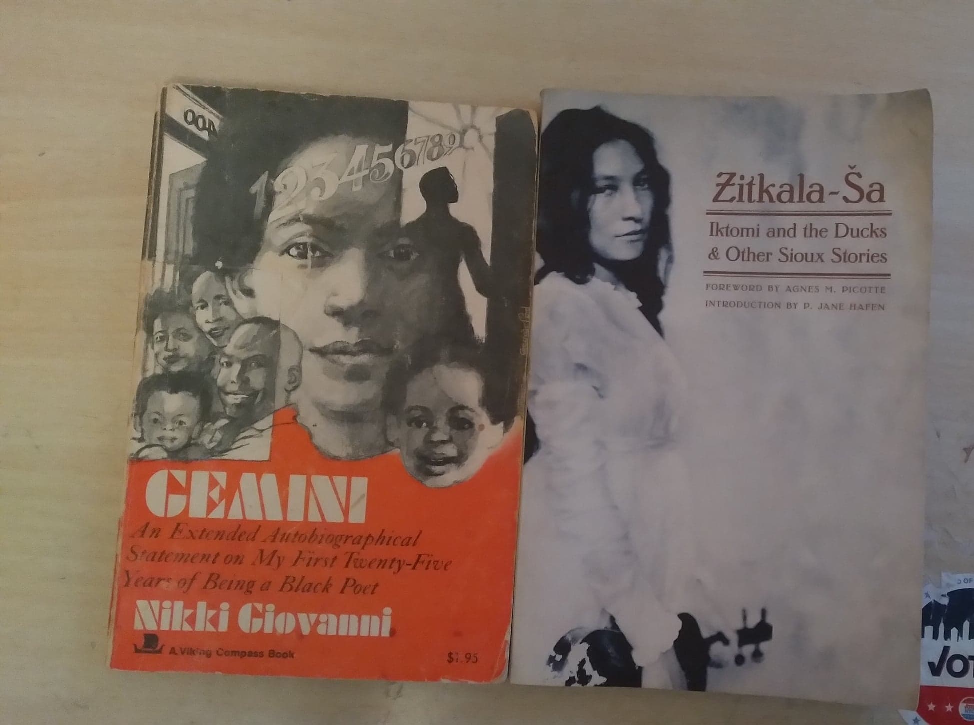 Zitkala Sa's book cover